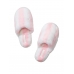 Капці Домашні Victoria's Secret Closed-Toe Faux Fur Slipper, Рожева смужка, 36-41 розмір