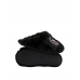 Капці Домашні Victoria's Secret Closed-Toe Faux Fur Slipper, Чорні, 38-41 розмір