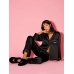 Капці Домашні Victoria's Secret Luxe Plush Closed-Toe Slippers, Чорні, 36-39 розмір