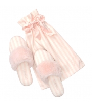 Тапочки Вікторія Сикрет Signature Satin Slippers_