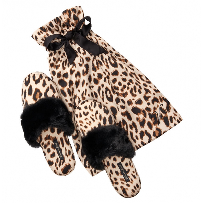 Тапочки Вікторія Сикрет Signature Satin Slippers_
